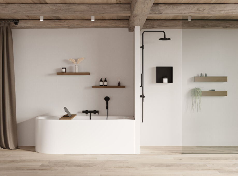 Wooden Bath Shelf Mood02 OG