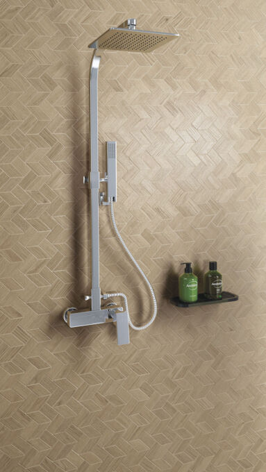 Oslo Mosaic Rubic Vanilla WC amb