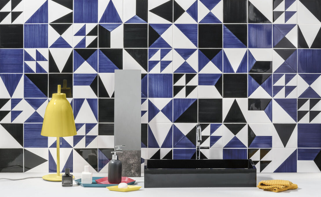 Tangram Patchwork WC amb