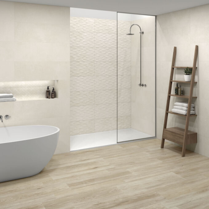 Serena Beige Noble Raffia WC amb