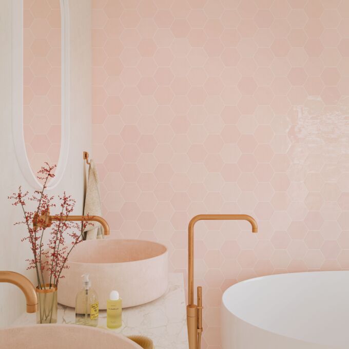 02 Pink Zellige hexa