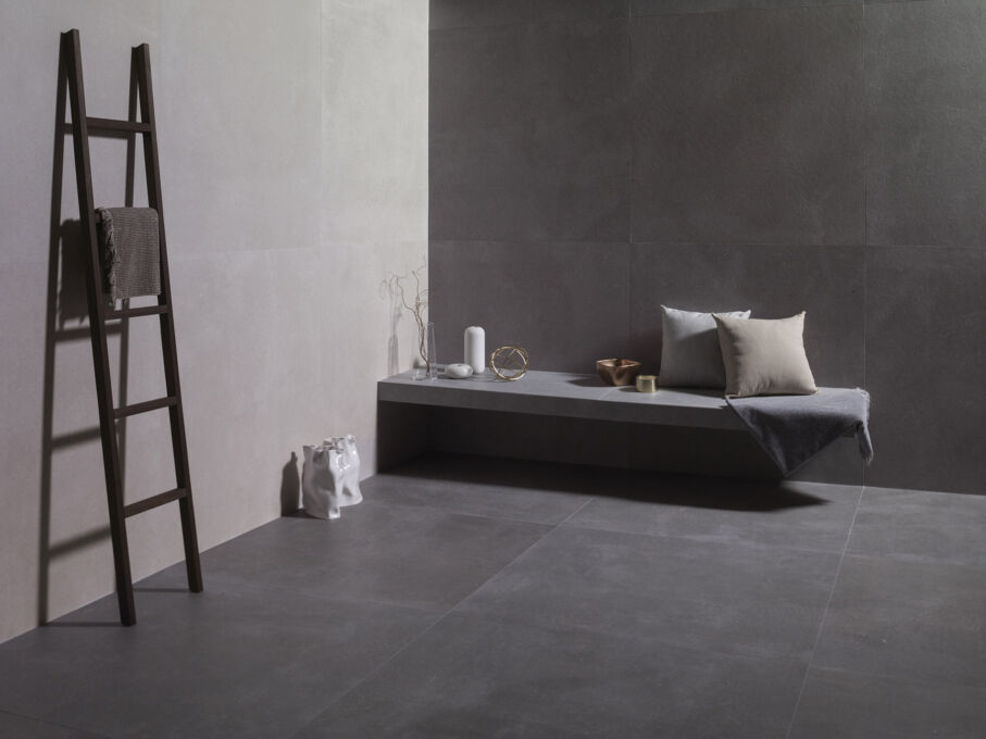 P Bottega Acero Bottega Caliza 120x120cm H